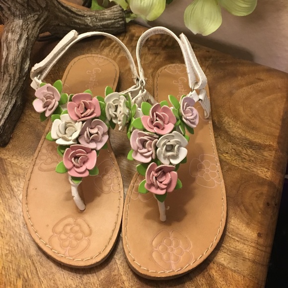 flower girl sandals